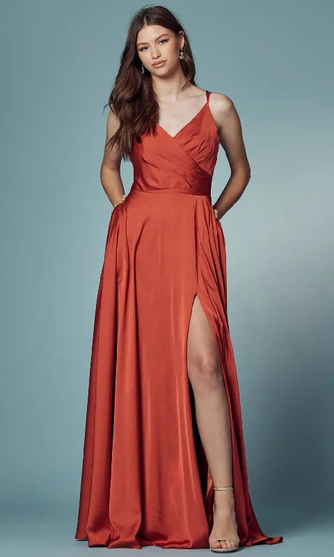 Nox Anabel - E1020 Spaghetti Straps A-Line Prom Dress Wedding guest unclassified dresses