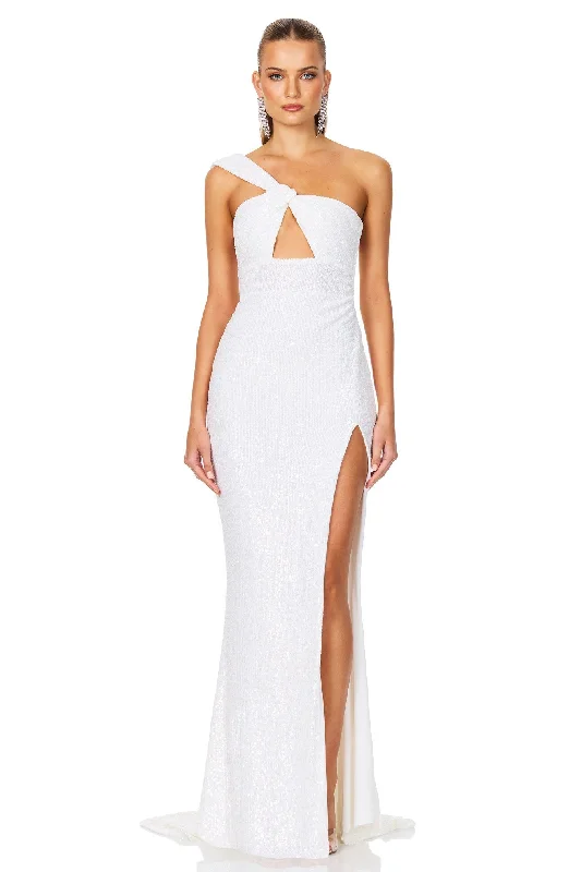 Therese Sequin Gown Mesh unclassified dresses