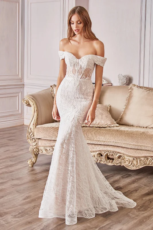 **Cinderella Divine: Enchanting Lace Mermaid Dress for Unforgettable Occasions** Neutral tone unclassified dresses