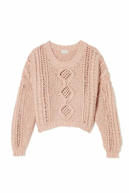 Women's Lorena Jumper In Coral UV protection sweaters