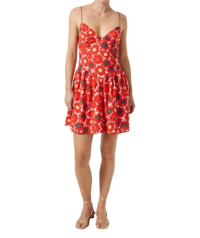 Rhonda Dress In Grenada Floral Tiered floral dresses