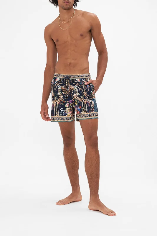 MID LENGTH BOARDSHORT PLAY YOUR CARDS RIGHT--Black Mini Skirt