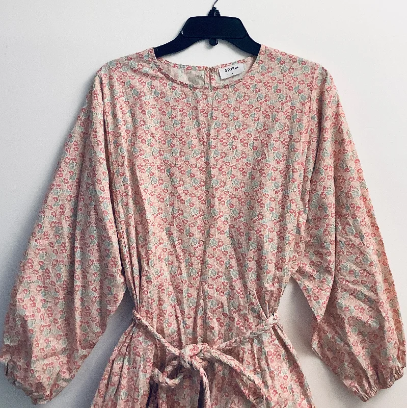 Dress Casual Short By Storia In Floral Print, Size: L Best floral dresses for hourglass body shape
