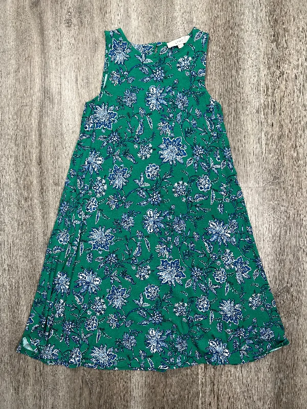 Floral Print Dress Casual Short Loft, Size Xs Women's floral dresses