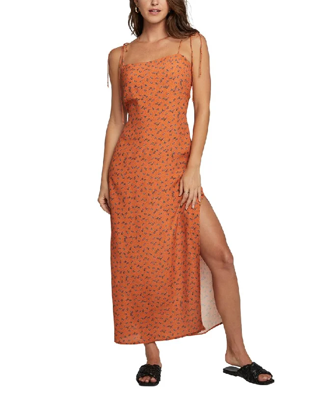 Chaser Kinney Maxi Dress Skirt with Slits